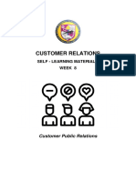 Customer Relations - Self Learning Material 8