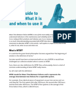 Simple Guide To MTBF