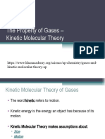 BI 2 - Kinetic Molecular Theory