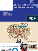 Using Django, Docker and Scikit-Learn To Bootstrap Your Machine Learning Project