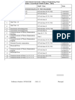 Academic Calendar Term II (2021 - 2022)