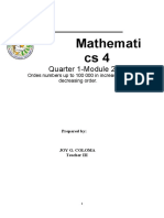 Math4-SSC-Q1-Week1 M2-MELC-M4NS-Ib-13.4-MOD-Coloma, Joy - PDF - JOY COLOMA