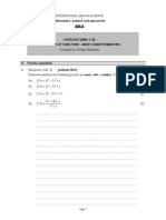 (Maa 2.16) Symmetries of Functions - More Transformations