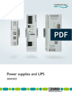 Power Supplies and UPS