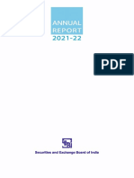 Sebi Annual Report 2021-22