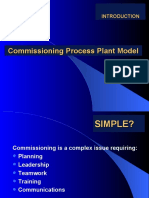 Commissioning Process Plant Model