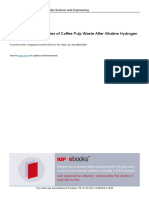 Lignocellulosic Properties of Coffee Pulp Waste Af