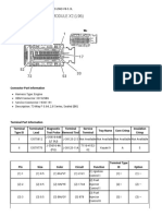 Chevrolet Pinout PCM 8