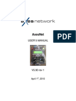 Axes Network Card Reader Manual