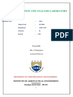 Iare Data Preparation and Analysis Lab Manual