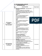 Vacancy Details No.1 AFS GWL