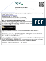 Assessment of Logistics Service Quality Using The Kano Model in A Logistics-Triadic Relationship