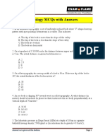 Structural Geolgy MCQs With Answer