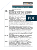 UGC NET Electronic Science Syllabus