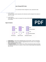 Column Design