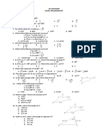 Math Let Reviewer 43 Plane Trigonometry