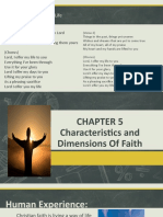 CHAPTER 5 Characteristics and Dimensions of Faith