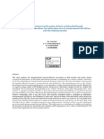 Exploring The Entrepreneurial Passion-Behavior Relationship Through Implementation Intentions: The Moderating Roles of Entrepreneurial Self-Efficacy and Risk-Taking Propensity