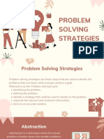 Problem Solving Strategies