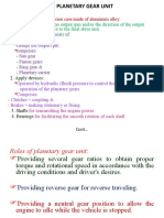 Planetary Gear Unit-PPT 3