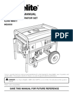 Homelite HG6000 Generator