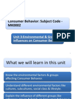 Environmental Influences Chapter