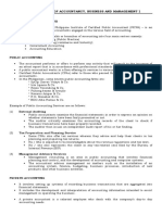 Hand Out 2 Chapter 2A - Branches of Accounting