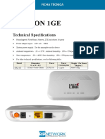 DATASHEET - Onu Gpon Easy4link RP Networ