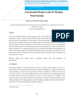 ... Calculating Environmental Design Loads For Floating Wind Turbine