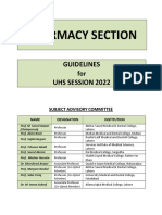 OSPE Guidelines (3rd Yr Session 2022)