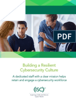 Building A Resilient Cybersecurity Culture