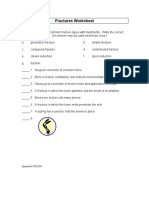 Fractures Worksheet