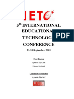 2005 - International Educational Technology Conference PDF