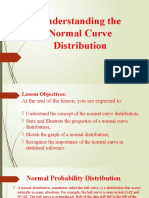 Normal Curve Distribution IIIf-2-3 Chapter 2 Lesson 1