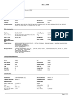 SSL Gujarat Ship Perticular