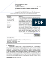 Tri-Modal Technique For Medical Images Enhancement