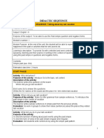 Didactic Sequence Simple Past