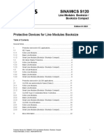 Protective Devices For SINAMICS S120 Line Modules Booksize 2022-08-02