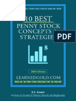 10 Best Penny Stock Concepts & Strategies