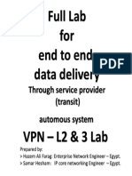 Full CCNP Service Provider Routing Lab