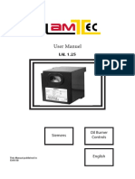 Siemens Lal 1 25 Burner Controller