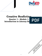 LAS Q1 - Creative Non Fiction - Week 1