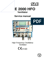 SLE 2000 HFO Ventilator - Service Manual PDF