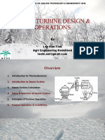 Steam Turbine Design & Operation by Mr. Lee Kim Tiak