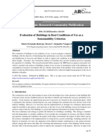 Evaluation of Buildings in Real Conditions of Use As A Sustainability Criterion