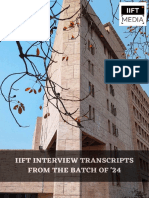 IIFT Interview Transcripts (22-24)