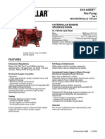 m20 C18 FIRE PUMP 448 BKW 600 BHP 1750 RPM