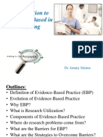 1 - Introduction To Evidence Based Nursing