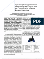 Design Implementation and Comparison of Different Controllers For A Rotary Inverted Pendulum PDF