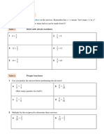 Divisions With Fractions